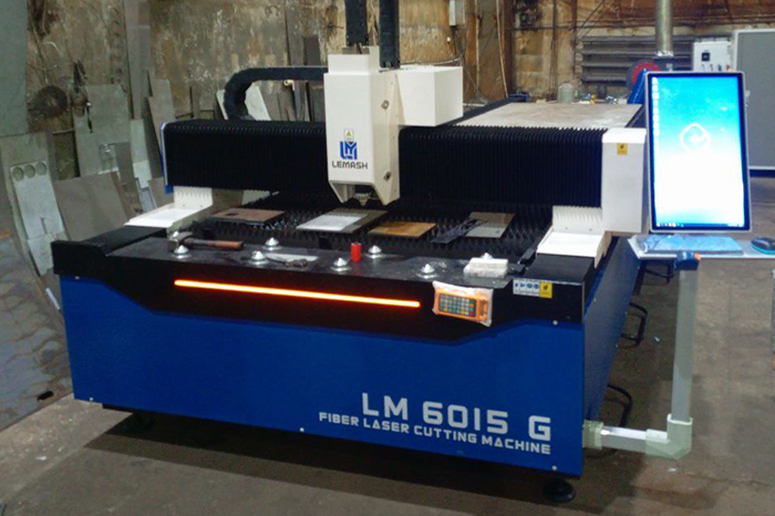 Волоконный лазерный станок LEMASH LM6015G 6000W