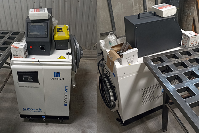 Станок ручной лазерной сварки и чистки металла LEMASH ULTRA-S 3000W Raycus