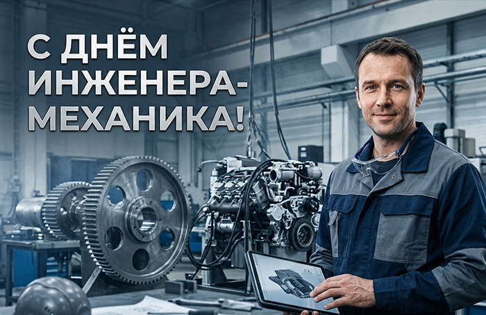 Двигатели прогресса: поздравляем с Днем инженера-механика!