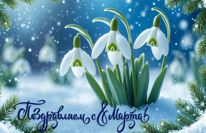 С международным Женским Днём!