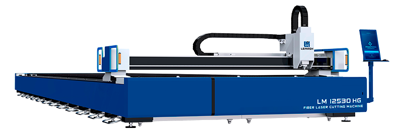 Широкоформатный лазерный станок с поворотной головой Lemash HG 12530 30 кВт