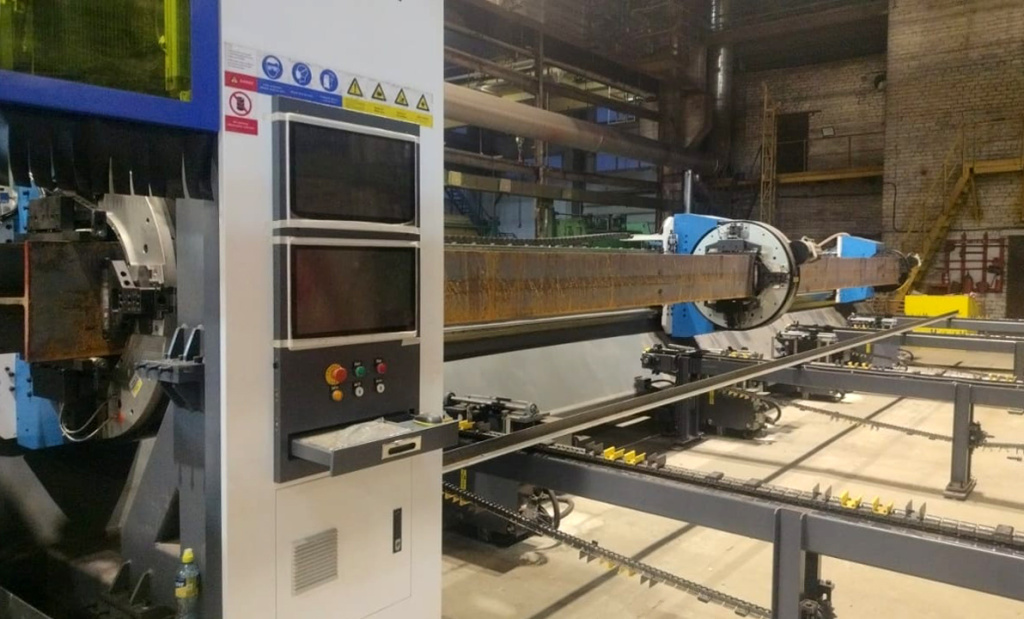 Станок для раскроя труб и профиля LEMASH LM12058-12 12000W