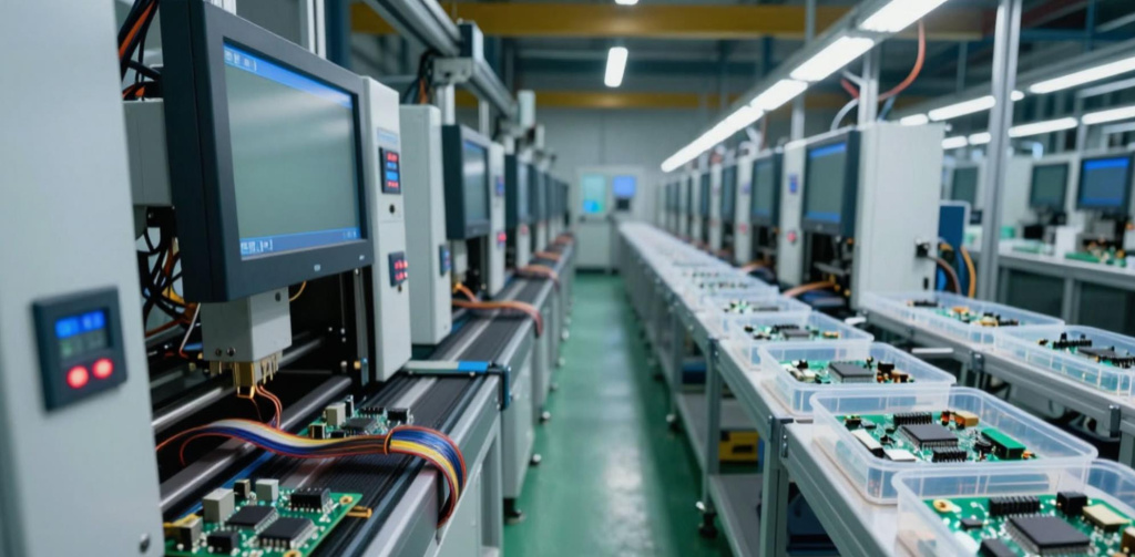 Линии технологического оборудования для монтажа компонентов