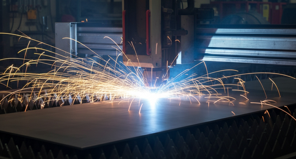 Волоконный лазерный станок 