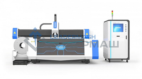 Станок лазерной резки с труборезным модулем SENFENG SF3015M3