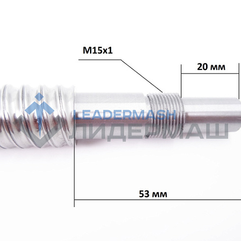 Шарико-винтовая передача (ШВП) по оси Z L=531,5 мм d=20 мм
