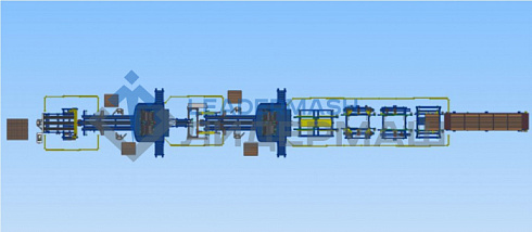 Автоматическая линия производства поддонов S-1000
