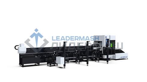 Установка лазерной резки труб и профиля LEMASH LM6016AT