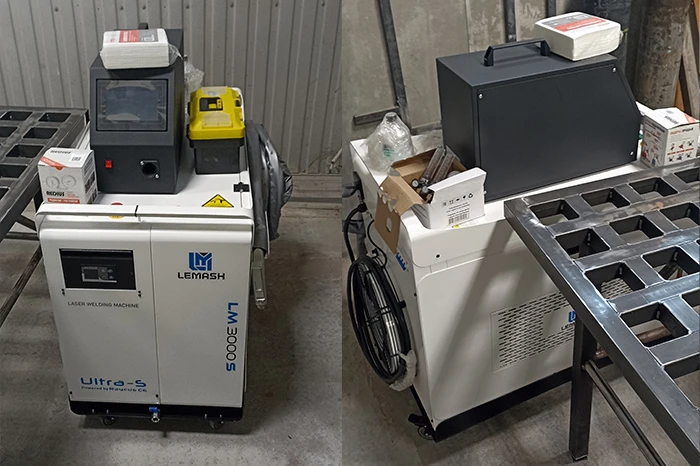 Станок ручной лазерной сварки и чистки металла LEMASH ULTRA-S 3000W Raycus