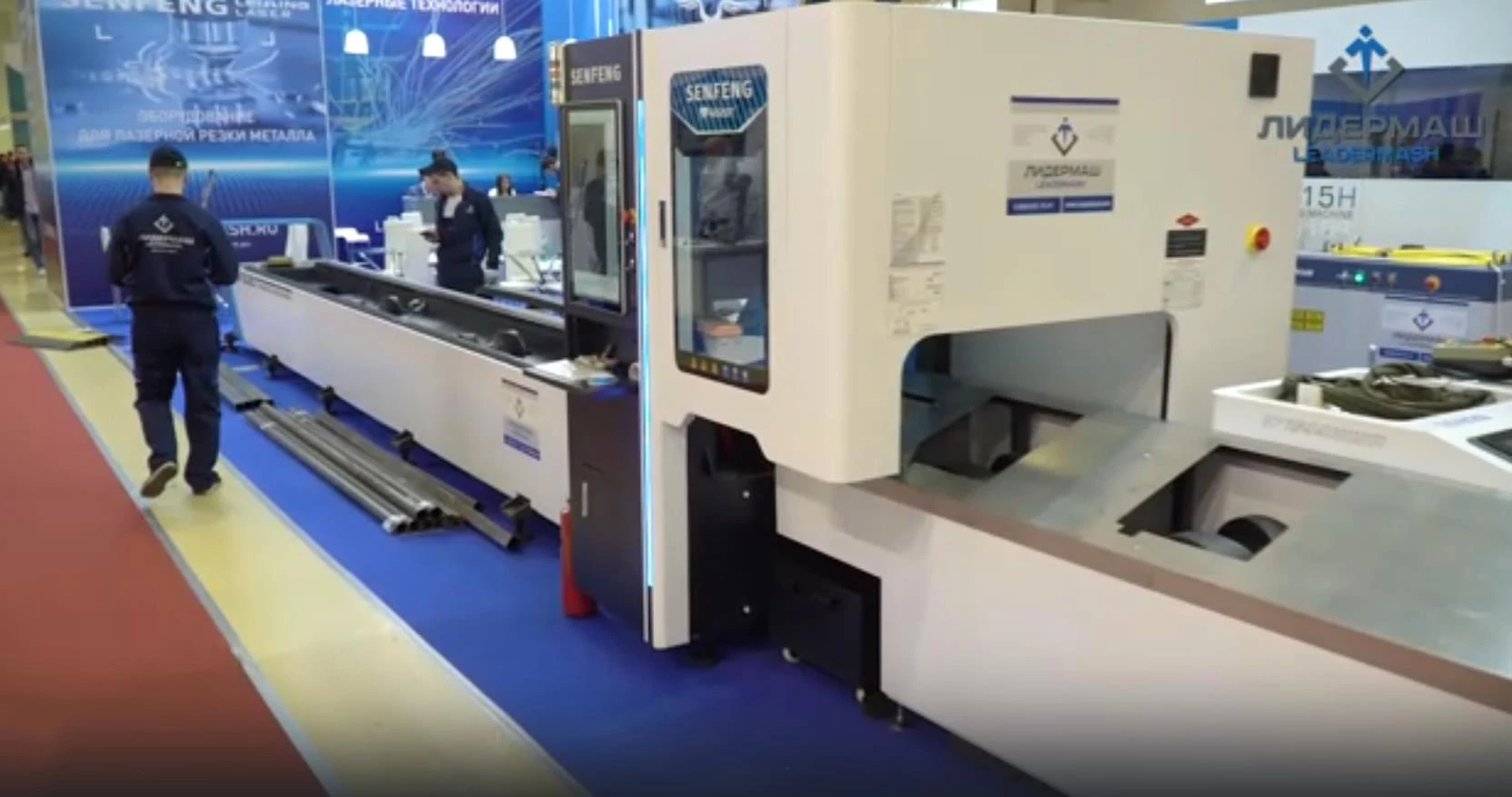 Лазерный труборез SENFENG SF6020T. Экспертный обзор. Видео превью